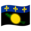 flag: Guadeloupe Emoji on Android, Google