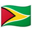 Emoji de bandera de Guyana en Android, Google