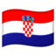 Emoji de bandera de Croacia en Android, Google