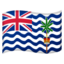 Emoji de bandera de Territorio Británico del Océano Índico en Android, Google