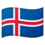 Emoji de bandera de Islandia en Android, Google