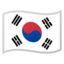 Emoji de bandera de Corea del Sur en Android, Google