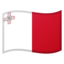 flag: Malta Emoji on Android, Google