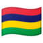 Emoji de bandera de Mauricio en Android, Google