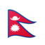 Emoji de bandera de Nepal en Android, Google