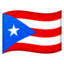 Emoji de bandera de Puerto Rico en Android, Google