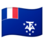 Emoji de bandera de Territorios Franceses del Sur en Android, Google