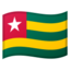 Emoji de bandera de Togo en Android, Google