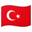 Emoji de bandera de Turquía en Android, Google