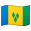 flag: St. Vincent & Grenadines Emoji on Android, Google