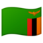 flag: Zambia Emoji on Android, Google