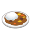 Emoji de arroz al curry en Android, Google