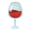 wine glass Emoji on Android, Google