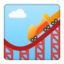 roller coaster Emoji on Android, Google