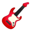 guitar Emoji on Android, Google