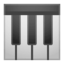 Emoji de piano en Android, Google