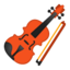 violin Emoji on Android, Google