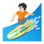 冲浪上的Android, Google表情符号