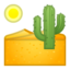 Emoji de desierto en Android, Google