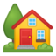 house Emoji on Android, Google