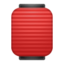 red paper lantern Emoji on Android, Google