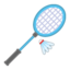 badminton Emoji on Android, Google