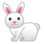 rabbit Emoji on Android, Google