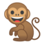 monkey Emoji on Android, Google