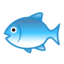 fish Emoji on Android, Google