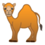 camel Emoji on Android, Google