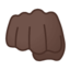 oncoming fist Emoji on Android, Google