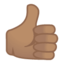 thumbs up Emoji on Android, Google