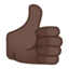 thumbs up Emoji on Android, Google
