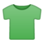 t-shirt Emoji on Android, Google