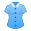 Emoji de camiseta de mujer en Android, Google