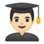 man Emoji on Android, Google