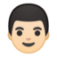 Emoji de hombre en Android, Google
