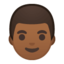 Emoji de hombre en Android, Google
