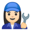 女上的Android, Google表情符号