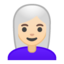 Emoji de mujer en Android, Google