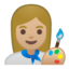 女上的Android, Google表情符号