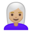 Emoji de mujer en Android, Google