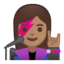 女上的Android, Google表情符号