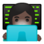 女上的Android, Google表情符号