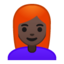 woman Emoji on Android, Google