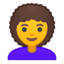 Emoji de mujer en Android, Google