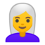 Emoji de mujer en Android, Google