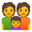 family Emoji on Android, Google