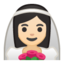 头纱上的Android, Google表情符号