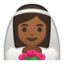 头纱上的Android, Google表情符号